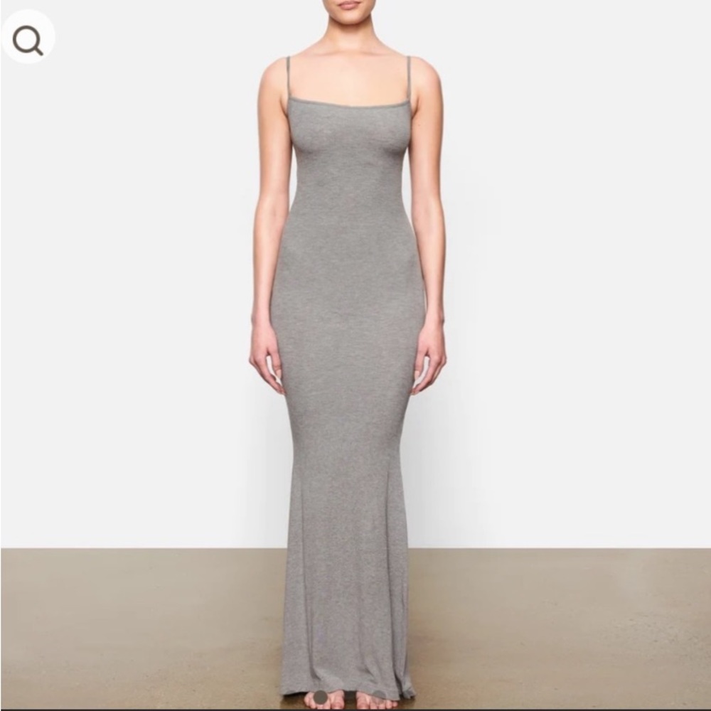 SKIMS SOFT LOUNGE LONG SLIP DRESS